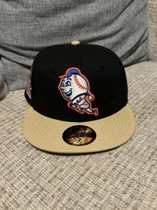 Cappello Berretto New Era 25th Anniv New York Mets Mr Met 59FIFTY Fitted Nero Taglia 7 - Foto 1 di 4