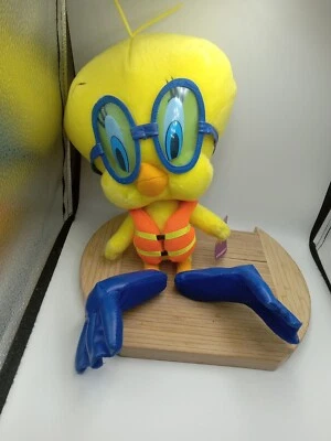 Peluche Looney Tunes Piolín Pájaro Buceo Natación 14" Nanco Edición 2003 Con Etiquetas  Foto 1 de 4