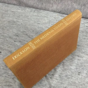 VINTAGE 1976 HARDCOVER - THE MEDIEVAL VISION by Carolly Erickson - Picture 1 of 12