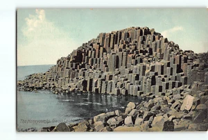 Old Vintage Postcard The Honeycombs Giant's Causeway Ireland - Picture 1 of 2