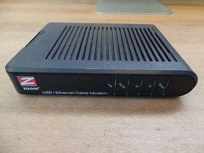 Zoom USB Ethernet Cable Modem Model 5241 Series 1051 No Power cord - Image 1 of 4