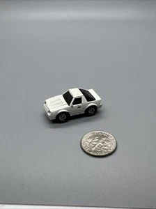 1980's Chevrolet Camaro 3rd Generation Funrise Micro Toy Car Loose White RARE - Picture 1 of 5