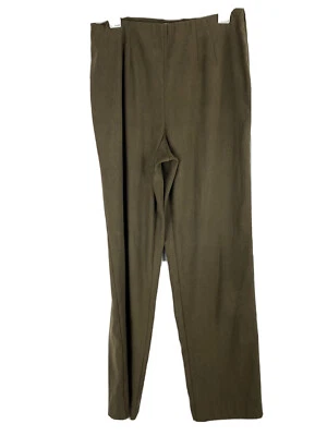 Pantalones de mujer NTCO Nomadic Traders talla 12 verde cintura elástica Foto 1 de 4