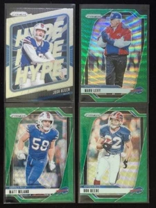 2024 Panini Prizm Football - Lot of (4) Buffalo BILLS J.Allen ++ - Bild 1 von 4