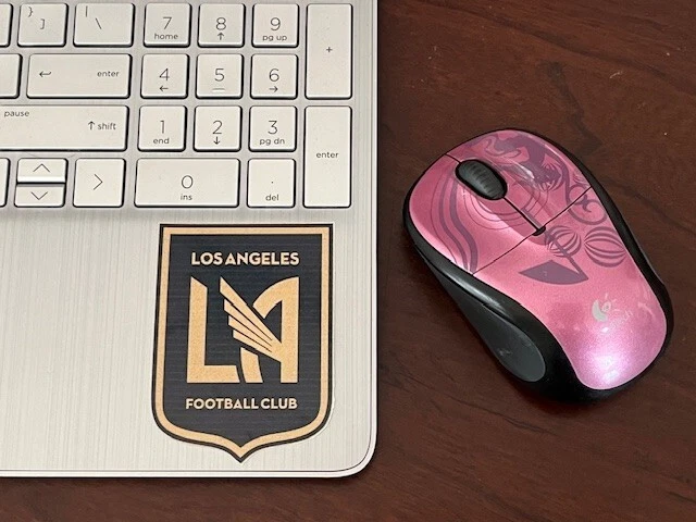 Calcomanía adhesiva troquelada de vinilo del club de fútbol americano de Los Ángeles Foto 1 de 1