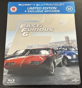 Fast & Furious 6 Steelbook (Blu-ray + Ultraviolet) - Picture 1 of 2