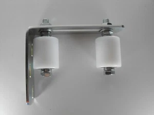 BALL BEARING TOP GUIDE ROLLERS & BRACKET FOR SLIDING GATE 60mm x 50mm M14 BOLT - Picture 1 of 3