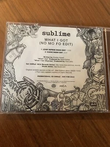 SUBLIME What I Got (No Mo Fo Edit) promotion Bradley Nowell CD radio promo - Picture 1 of 3