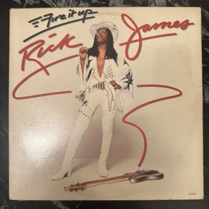 Rick James Fire It Up LP (1979) G8-990M1 Vinyl VG SIGNED - Picture 1 of 7