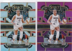 HALEY JONES 2024 WNBA Panini Select Premier Silver & PINK Prizm #55- DREAM - Picture 1 of 1