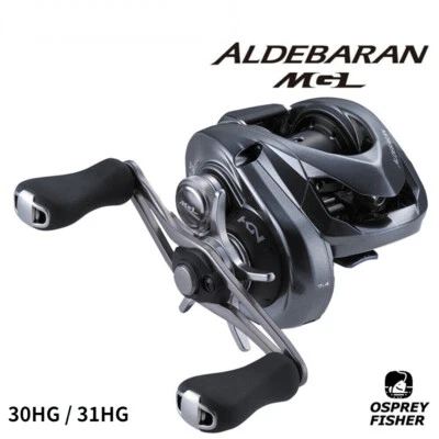Carrete de pesca Shimano ALDEBARAN MGL 30HG 2018 31HG bajo perfil baitcasting Foto 1 de 4