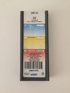 ISCAR - Part Off - 10 X NEW CARBIDE GROOVING INSERTS GIMY 315 IC20 - Picture 1 of 2