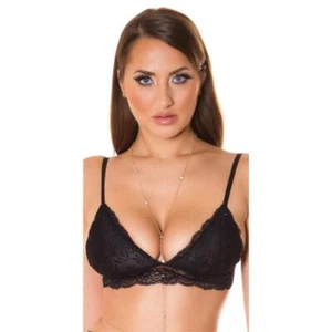 Ladies Triangel-Soft-Bh off Peak Without Underwired Black #UW452 - Picture 1 of 24
