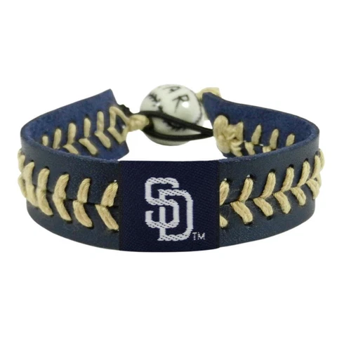 San Diego Padres Color Baseball Bracelet [NEW] MLB Jewelry Wrist Cover