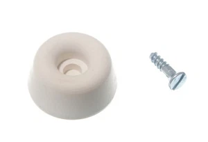 Toilet Seat Furniture Rubber Buffer Pads White 7/8 Inch 22mm Pack Of 4 - Bild 1 von 1