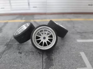1:18 Scale HARTGE 18 INCH REAL ALU WHEELS, NEW! several colors available! - Picture 1 of 5