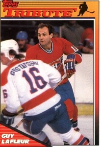 Guy Lafleur Tribute Topps Ice Hockey Card No 1 1991 - Bild 1 von 2