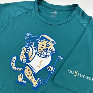 Jacksonville Jaguars Shirt Mens 2XL The Players Championship Golf Under Armour - Picture 1 of 8