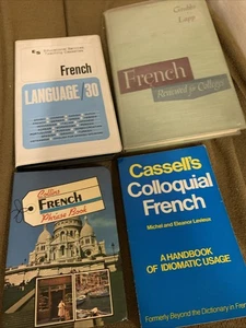 Vintage Learn To Speak French Casettes Reviewed College Cassells Colloquial  - Picture 1 of 6