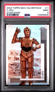 2024 Topps National Sports Collectors Convention Pack Star Wars C-3po #11 PSA 9 - Picture 1 of 2