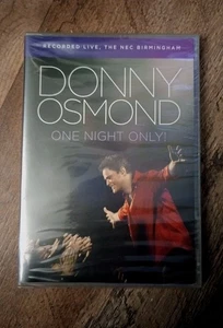 Donny Osmond One Night Only Recorded Live at the NEC Birmingham DVD Sealed New - Foto 1 di 2