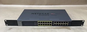 Netgear ProSafe JGS524PE 24-Port Gigabit POE Ethernet Network Switch Tested - Photo 1/6