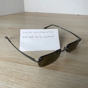 Ray-Ban RB8501 Titanium 1000 Eyeglasses Silver Flex Hinge 48-17-135 Frames Italy - Picture 1 of 8