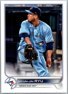 2022 Topps #297 Hyun-Jin Ryu Toronto Blue Jays - Imagen 1 de 2
