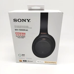 Sony Kopfhörer kabellose Bluetooth Kopfhörer Kopfhörer WH 1000XM3 Geräuschunterd - Bild 1 von 6