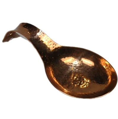 Global Market Hammered Copper Spoon Rest/Wall Decoration Vintage - Image 1 of 4
