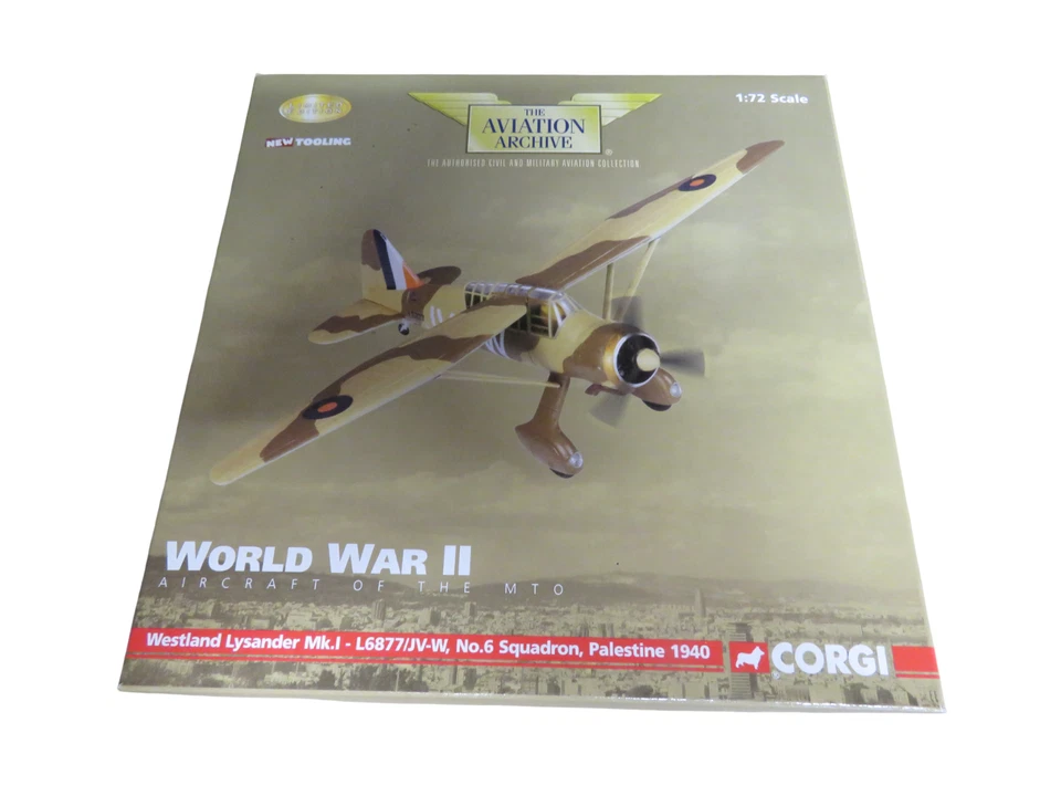 Corgi AA36802 Westland Lysander Mk.i-l6877/jv-w Aviation Archive 1 72