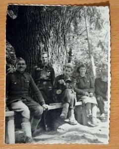 LOTE 2 fotos de partisanos yugoslavos de la Segunda Guerra Mundial - Imagen 1 de 4