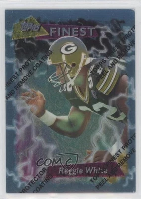 1995 Topps Finest Reggie White #84 HOF - Image 1 of 2