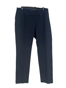Alfani Tummy Control Navy Dress Pants Slim Leg Size 10 NWT - Picture 1 of 5