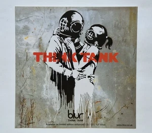 Genuino Banksy Blur Think Tank Impresión Promocional - Imagen 1 de 7