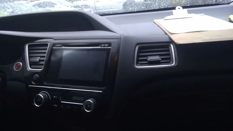 2015 Honda Civic Radio Display Receiver EX Coupe Used 118K Miles No Code - Image 1 of 4