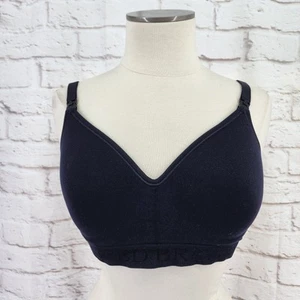 Kindred Bravely Nursing Bra Medium Black No Wire Maternity - Picture 1 of 8