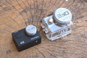 Lens Caps for Akaso EK7000 Action Cam and Underwater Case - Protects Lenses - Picture 1 of 3