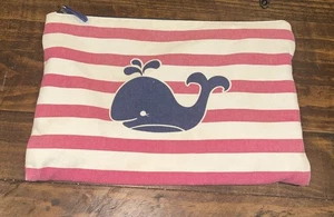 Keramik Scheune Kinder Wal Streifen Reißverschluss Tasche iPad Tablet 9”x13.5” - Bild 1 von 4