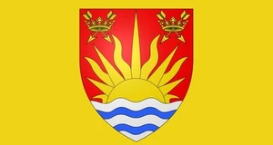 SUFFOLK ENGLISH COUNTY FLAG 5X3 FEET IPSWICH FELIXSTOWE BURY ST EDMUNDS - Picture 1 of 1