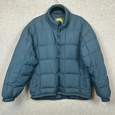 Cabelas Down Puffer Jacket Mens M 550 Fill Premier Northern Goose Insulated Coat - Image 1 of 4