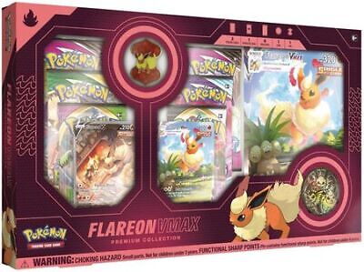 Flareon VMAX Premium Collection Box (Pokemon) Sealed Pokemon 2K9 • 67.55$