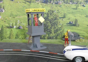 Kontrollturm Kameraturm Streckenposten Carrera 132 Gebäude Universal Digital - Bild 1 von 9