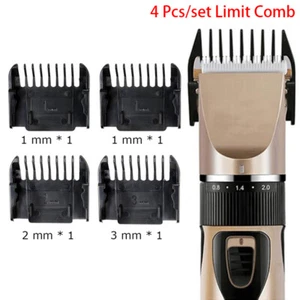 4 Pcs Guide Combs Hair Trimmer Clipper Limit Comb Cutting Guide Replacement T*oa - Picture 1 of 12