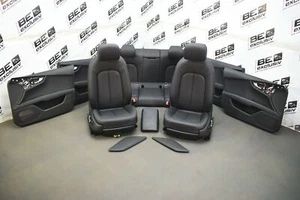 Audi A7 4G Facelift Lederausstattung mit Airbags Sitze Leder schwarz LEDERSITZE - Bild 1 von 12