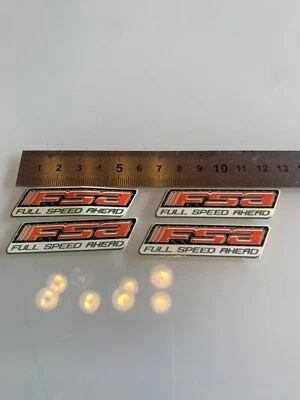 FSA Full Speed Ahead Sticker decals - Image 1 of 2