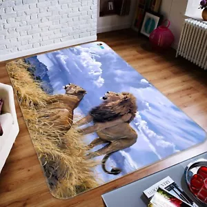 3D Wiese Löwe NMN940 Spiel Teppich Mat Elegant Foto Teppich Eve 2023 - Bild 1 von 5