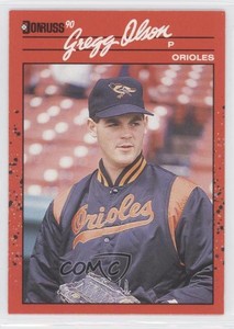 1990 Donruss Gregg Olson #377