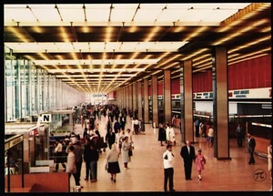 Aeroport De Paris Orly Frankreich Luftfahrt Postkarte - Bild 1 von 2