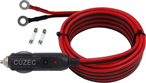 Cable de alimentación adaptador de encendedor de cigarrillos enchufe macho 15A de alta resistencia con 10,5 pies - Imagen 1 de 6